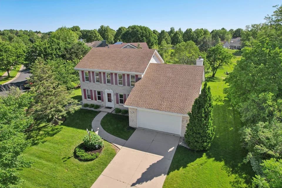 Aerial view of the Mount Zion Care home