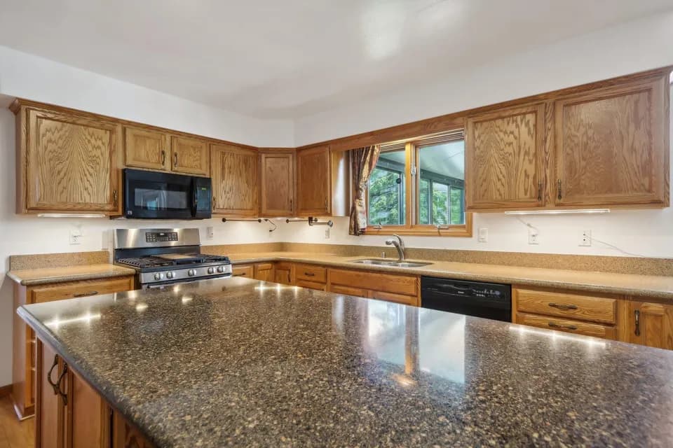Home kitchen at Mount Zion Care